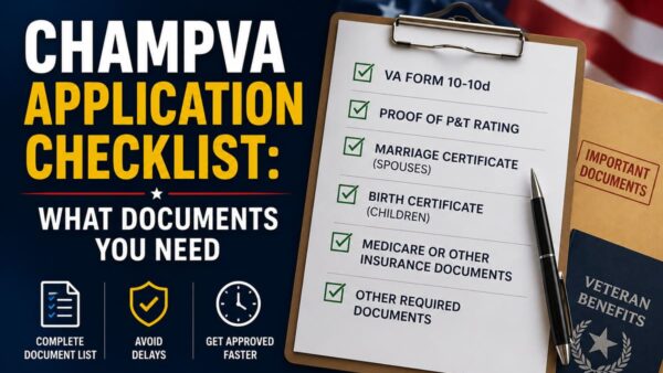 CHAMPVA APPLICATION CHECKLIST
