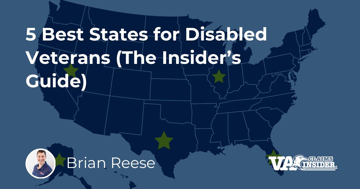 5 Best States for Disabled Veterans (The Insider’s Guide)