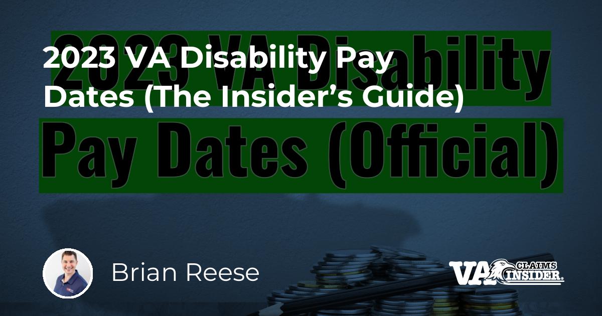 2023 VA Disability Pay Dates (The Insider’s Guide)