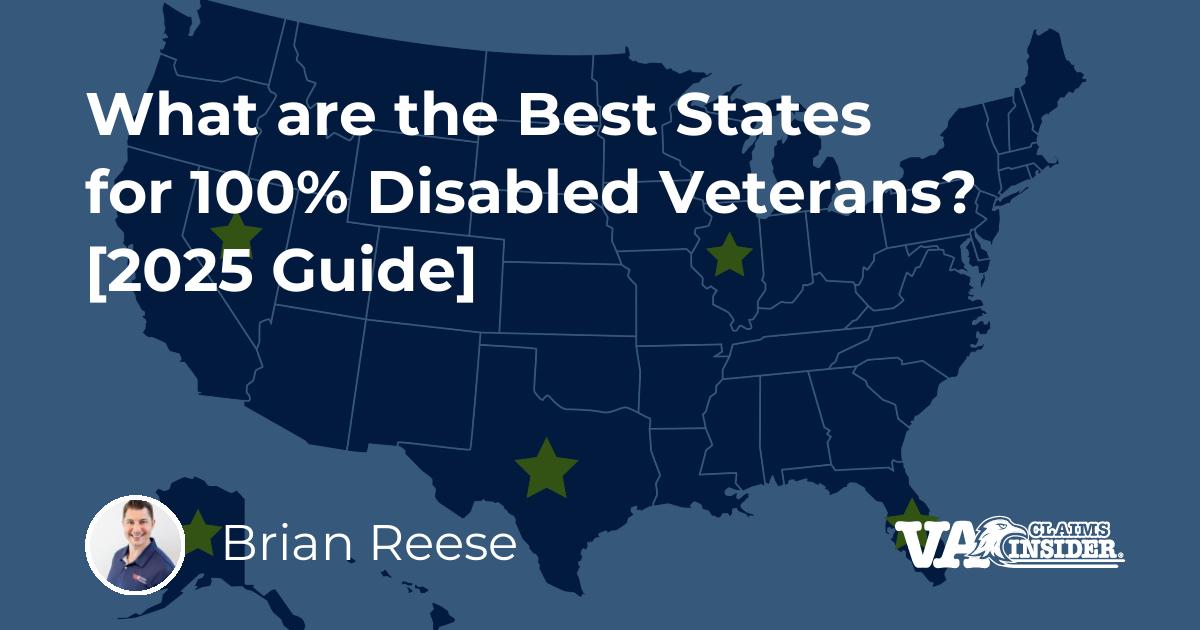 What Are The Best States For 100% Disabled Veterans? [2024 Guide]