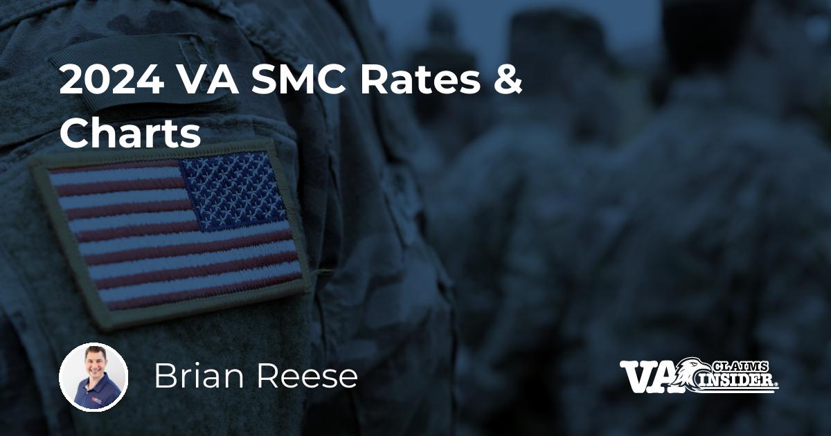 2025 VA SMC Rates & Charts