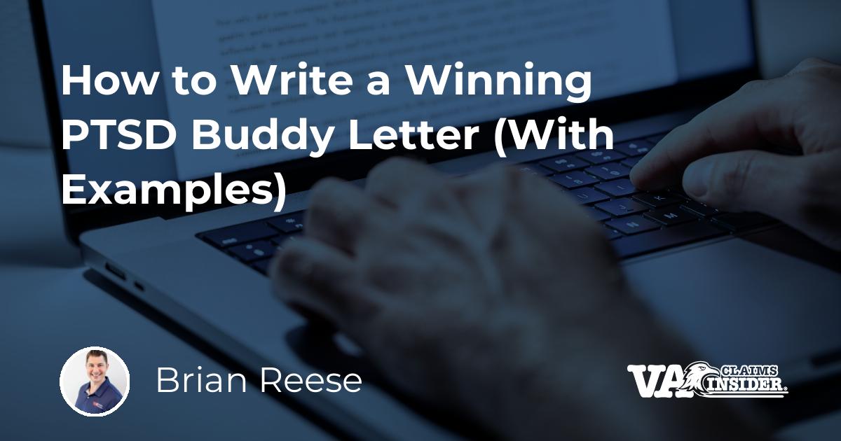 How to Write a Winning PTSD Buddy Letter (With Examples)