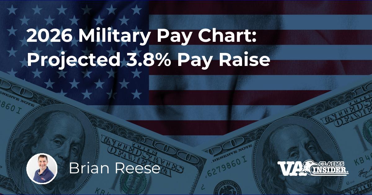 2026 Military Pay Chart Projected 3.8 Pay Raise