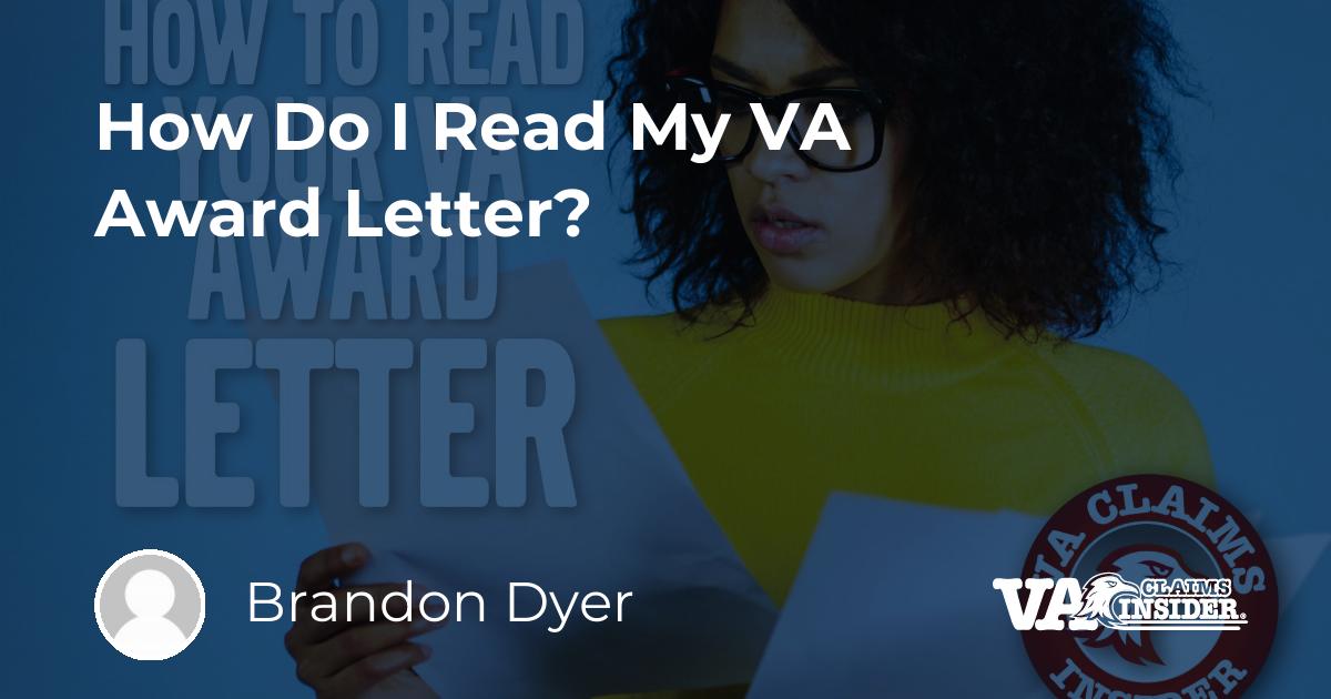 how-do-i-read-my-va-award-letter